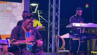 Pozo Hayes surprises Amakye Dede on his 64th Birthday with his melodious voice: Akekakeka