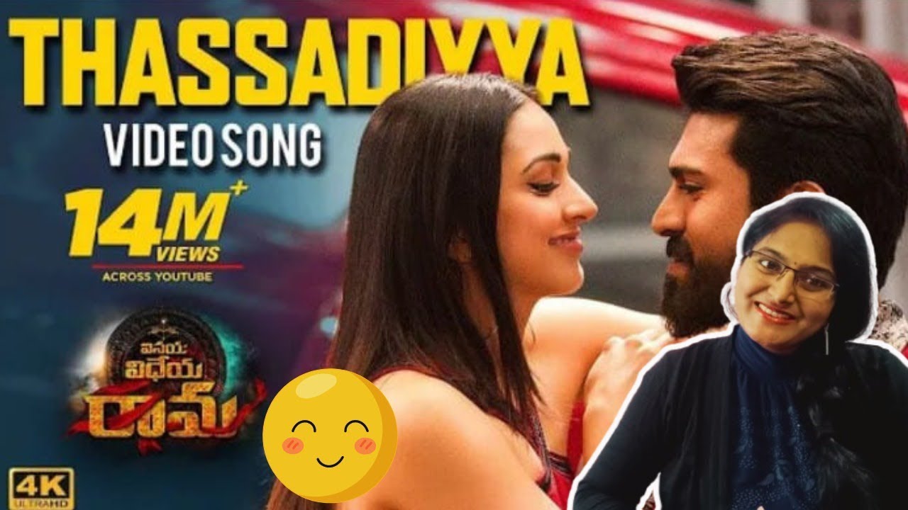 THASSADIYYA SONG REACTION | VINAYA VIDHEYA RAMA | RAM CHARAN | KIARA ...