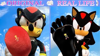 HELP!! SHADOW DESTROYS Super Sonic  - Sonic The Hedgehog 3 Animation | Sonic Original vs PlushToys