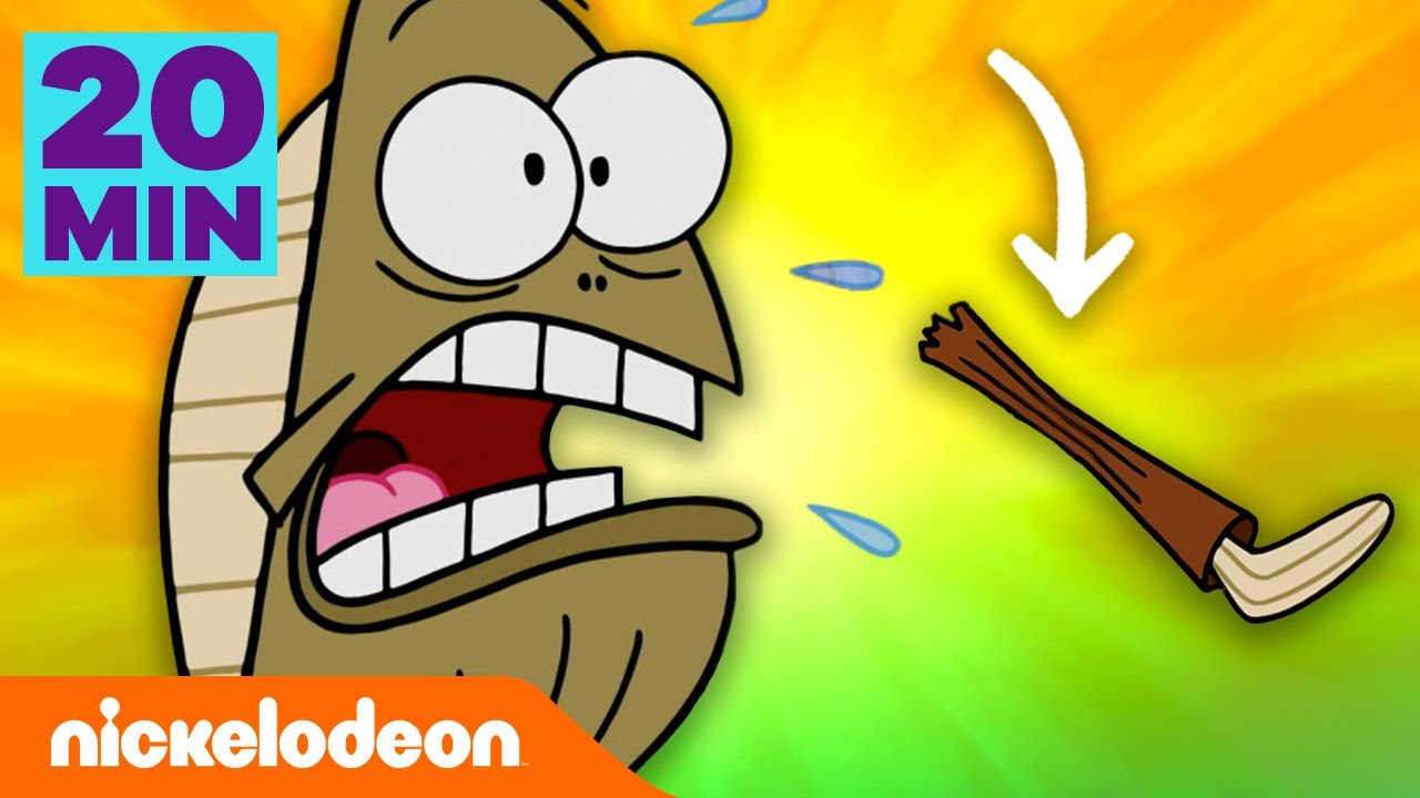 ⁣SpongeBob | MOJA NOGA! 20 MINUT nieprzerwanej zabawy z Fredem! | Nickelodeon Polska