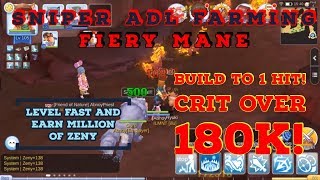 Build to 1 Hit! Earn Millions of Zeny at Fiery Mane!