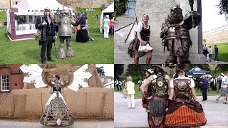 Steampunk 2015 amazing festival costumes Lincoln with Alice's Night Circus, weekend at the asylum