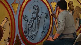Part 2 : Designing and Painting the Coptic Icon of Prophet Micah | A 9-Part Series