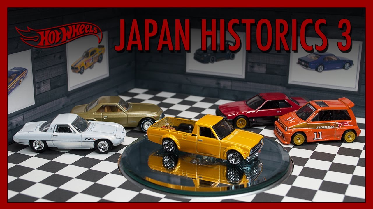 Hot Wheels Japan Historics 3 Review (2020 Car Culture) - YouTube