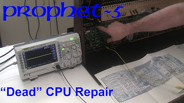 Synthchaser #067 - Sequential Circuits Prophet 5 Restoration & Repair - "Dead" CPU Repair
