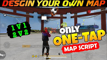 How To Make/Create Only Headshot Craftland Map Kaise Banaye | Only One Tap Craftland Map Script 2025