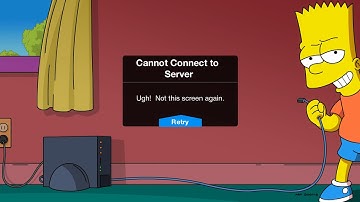 I figured it out how to play ea account with error server(Simpsons tapped out)