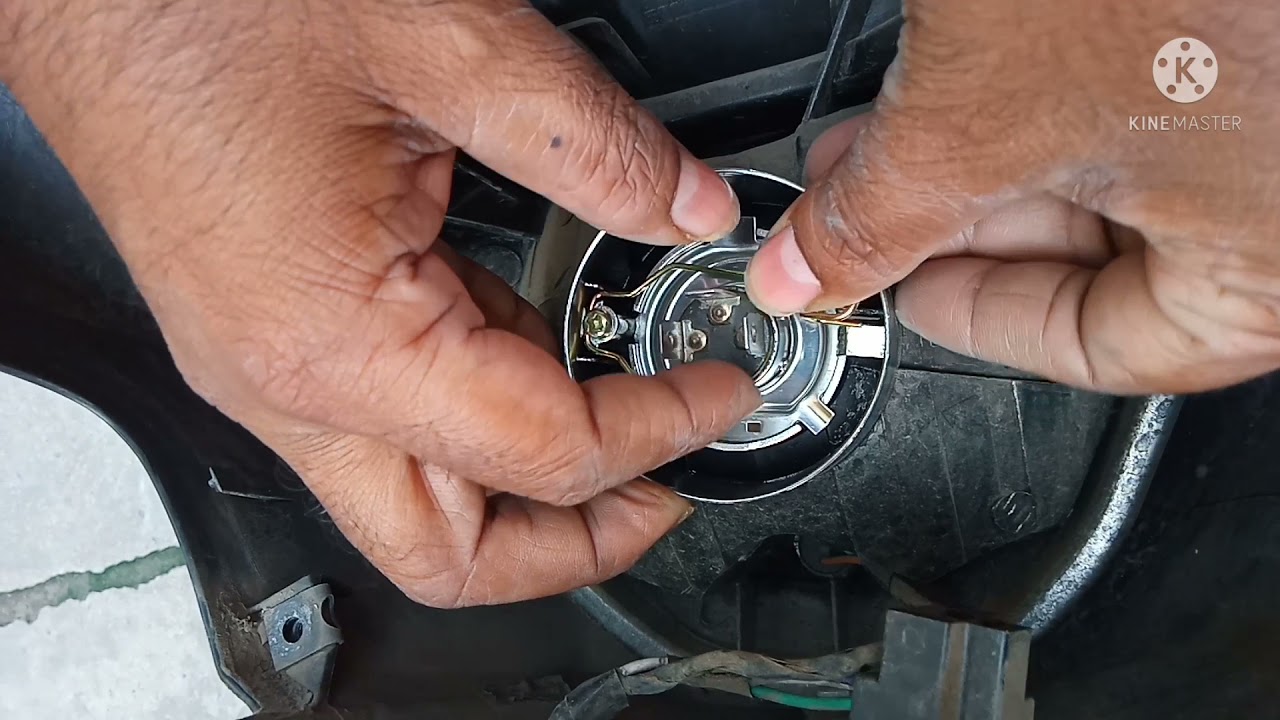 How to change Hero GLAMOUR BIKE Headlight YouTube