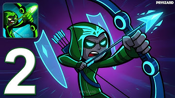 Super Bow Stickman Legends - Gameplay Walkthrough Part 2 - Stickman Archer Bowmasters (iOS, Android)