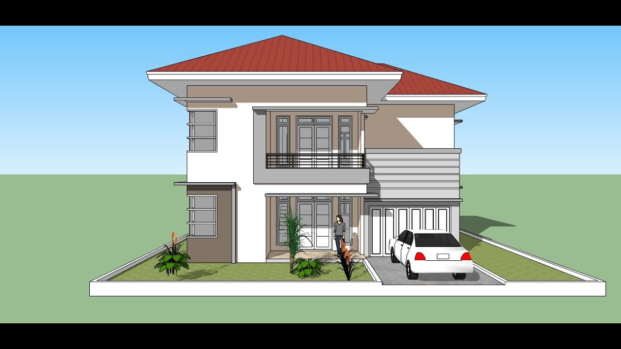 Download Koleksi Desain Rumah Mewah Dengan Sketchup Terbaru Griya