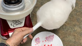“homemade” COTTON CANDY from regular hard candy