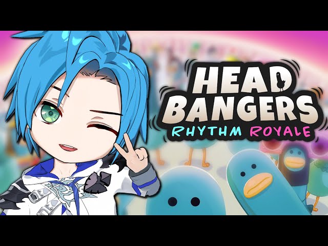 【🎶Headbangers: Rhythm Royale🎶】BECOMING THE MASTER HEADBANGER!!!のサムネイル