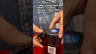 Lady Crying Horn