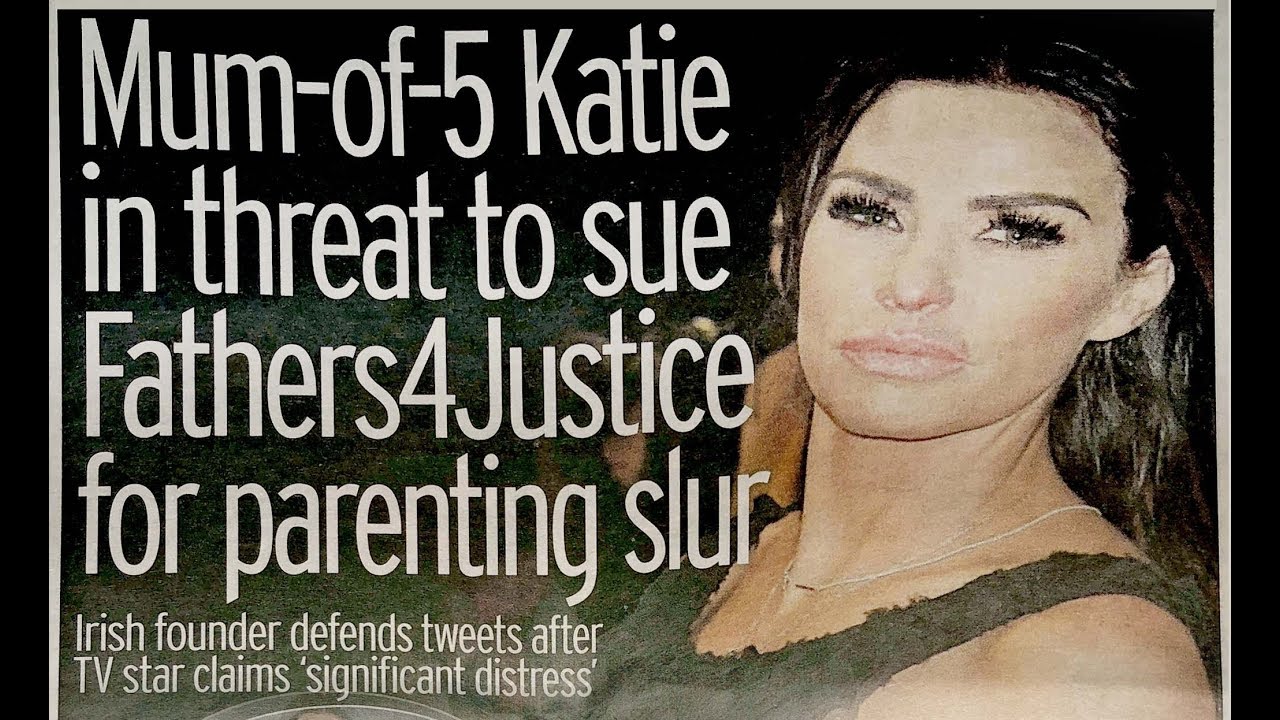 F4J respond to Katie Price legal threats
