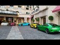 Celebrities Show Off Supercars During NBA All Stars 