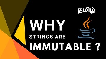 Why strings are immutable in Java ? - தமிழ் #java #string #tamil #immutable
