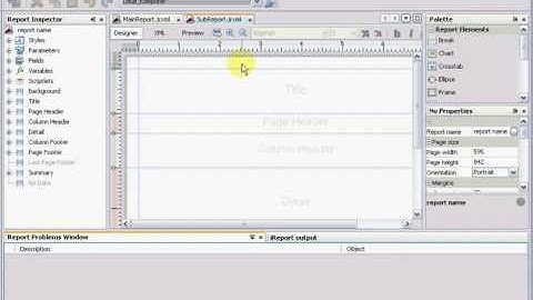 Melempar Parameter ke Subreport di Jasper iReport