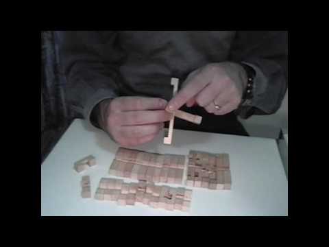 How I solved my diamond wooden burr puzzle...