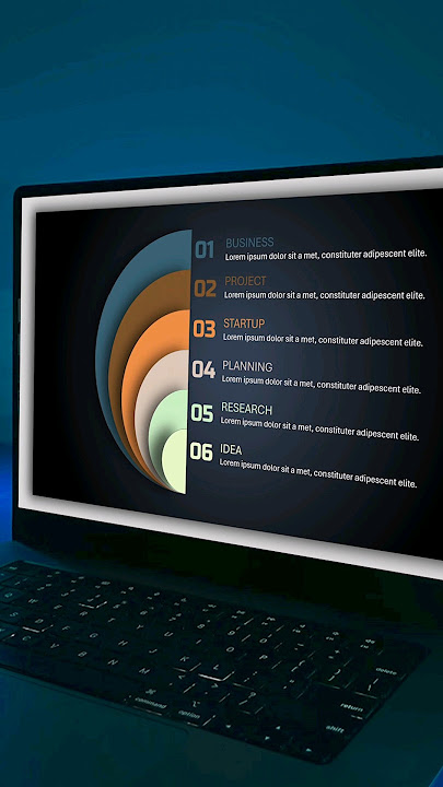 Easy PowerPoint Infographic Idea #powerpoint #ppt #presentation