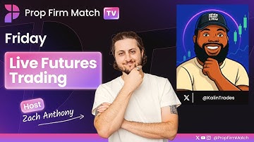 LIVE Futures Trading | New York Open with Zach & KalinTrades | Prop Firm Match TV