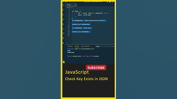 JavaScript Tutorial For Beginners, JSON Object( Check Key Exists), JavaScript in Telugu, Java Script