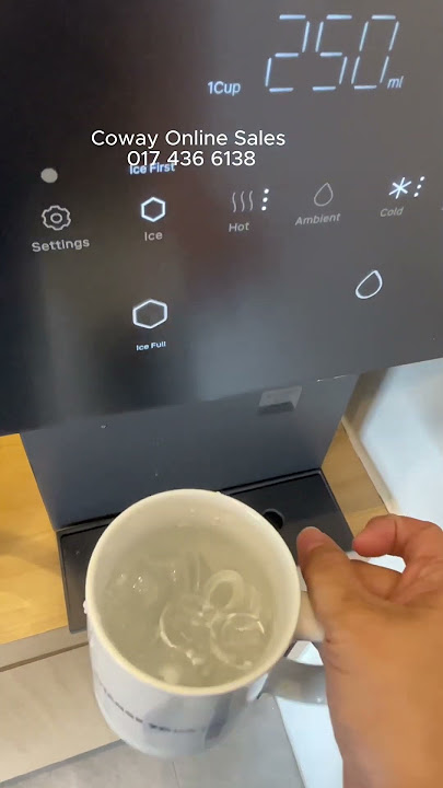 COWAY ICE-MAKING WATER PURIFIER - AIS