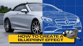 GIMP: How to Make a Blueprint Effect From Any Image