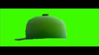 Hat Spinning Green Screen