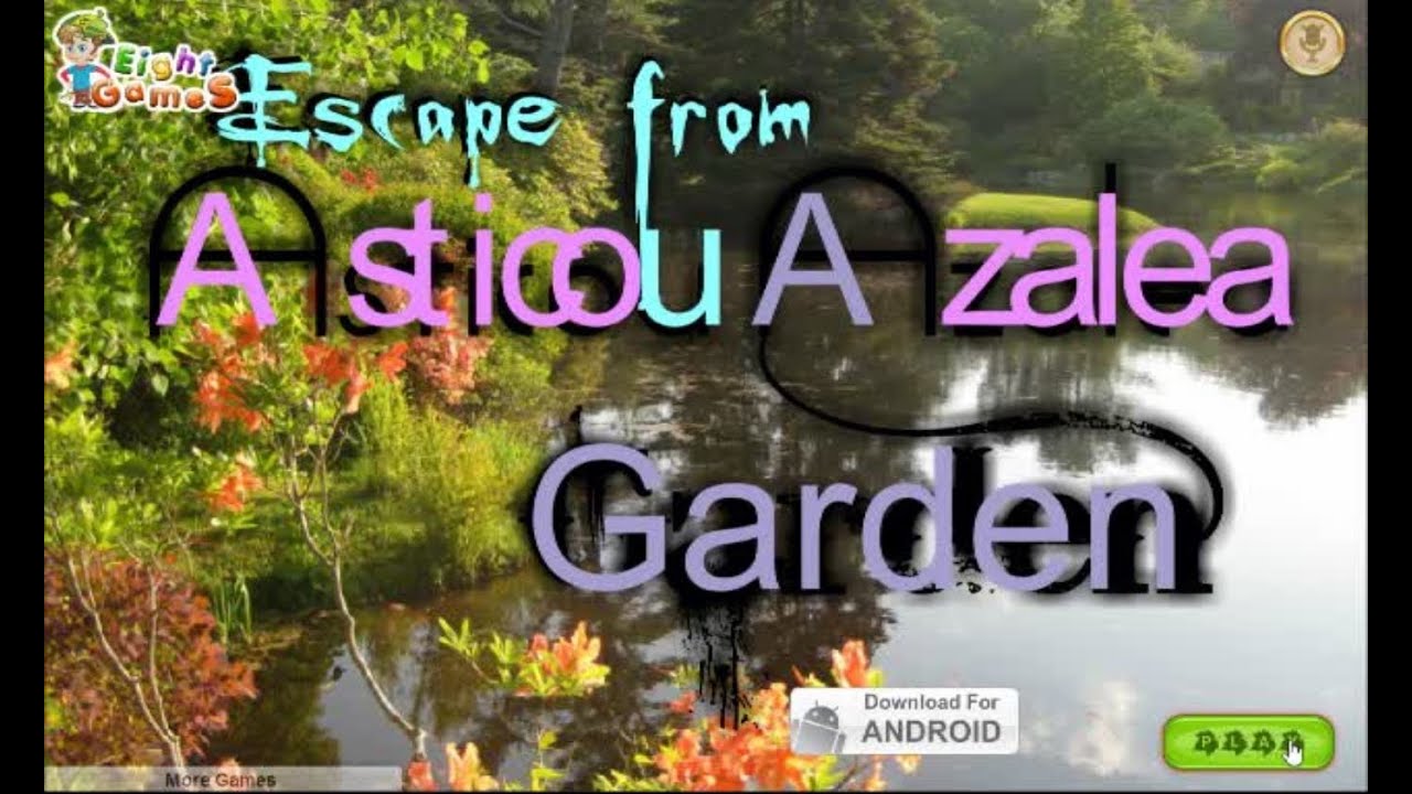 Escape From Asticou Azalea Garden Eightgames Walkthrough Youtube