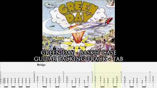 Video thumbnail of "GREEN DAY - Basket Case [GUITARLESS BACKING TRACK + TAB]"