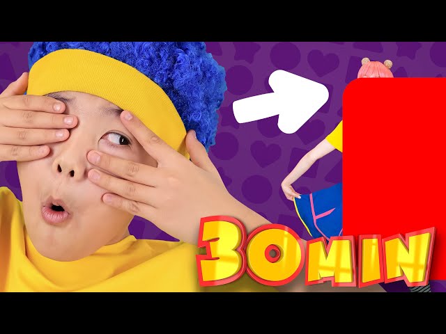 Peek A Boo with Mini DB | Mega Compilation | D Billions Kids Songs class=