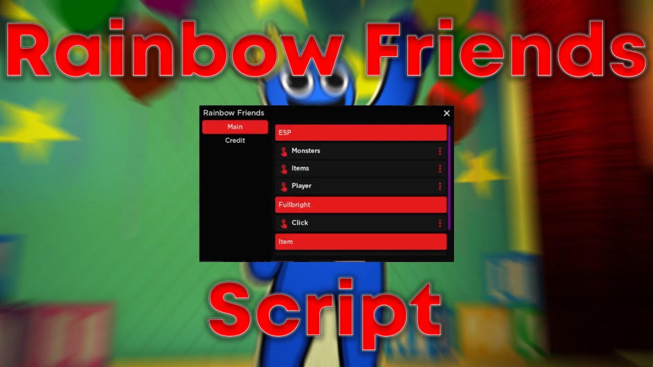 [New] Rainbow Friends Script | Esp, Full Bright And More (Working ...