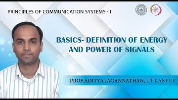 Lec 01 | Principles of Communication Systems-I | Basics | IIT KANPUR