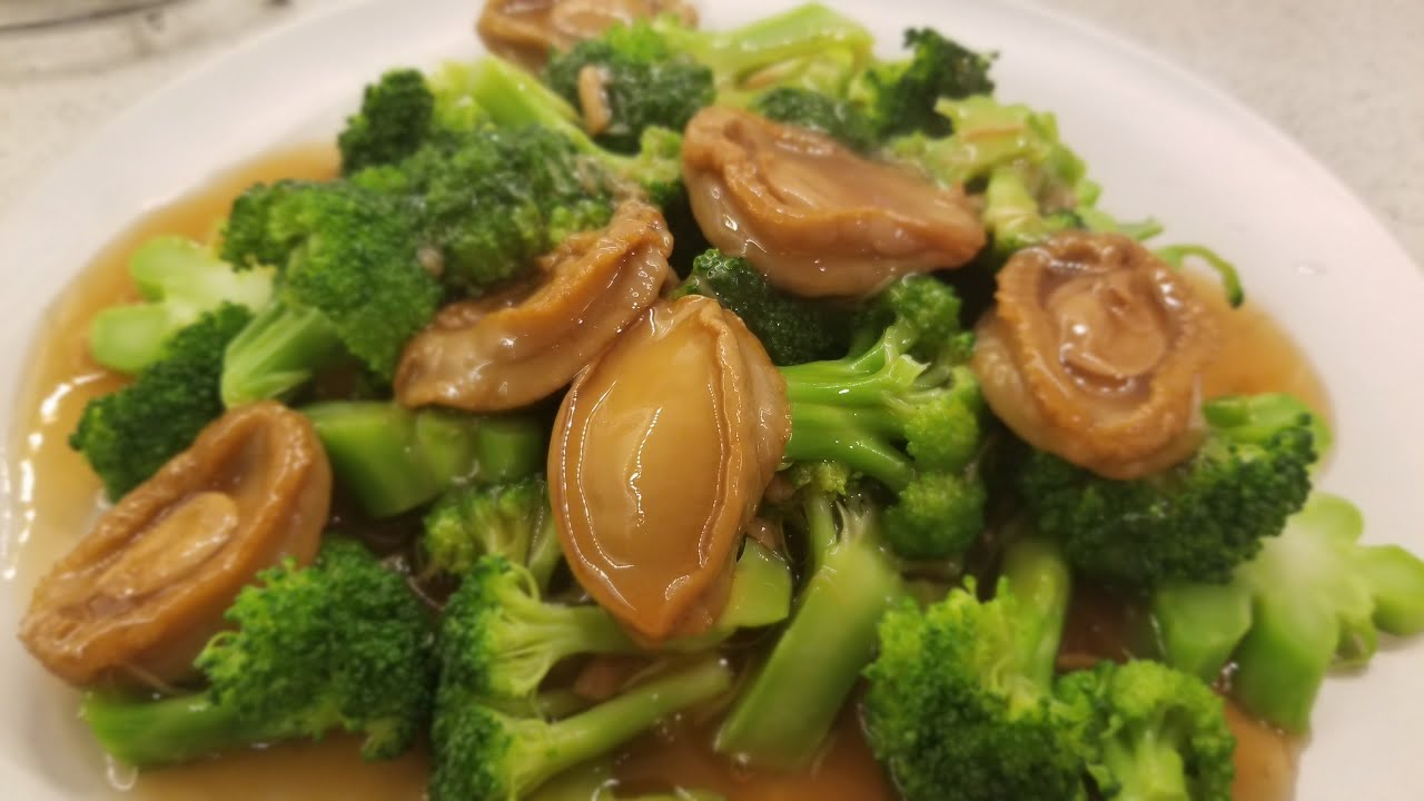 Ep 05 Spicy eggplant and broccoli braised Abalone in Scallop Sauce ผัด