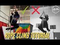 How To Rope Climb (S-Hook and J-Hook) | Rope Climb 101 Tutorial