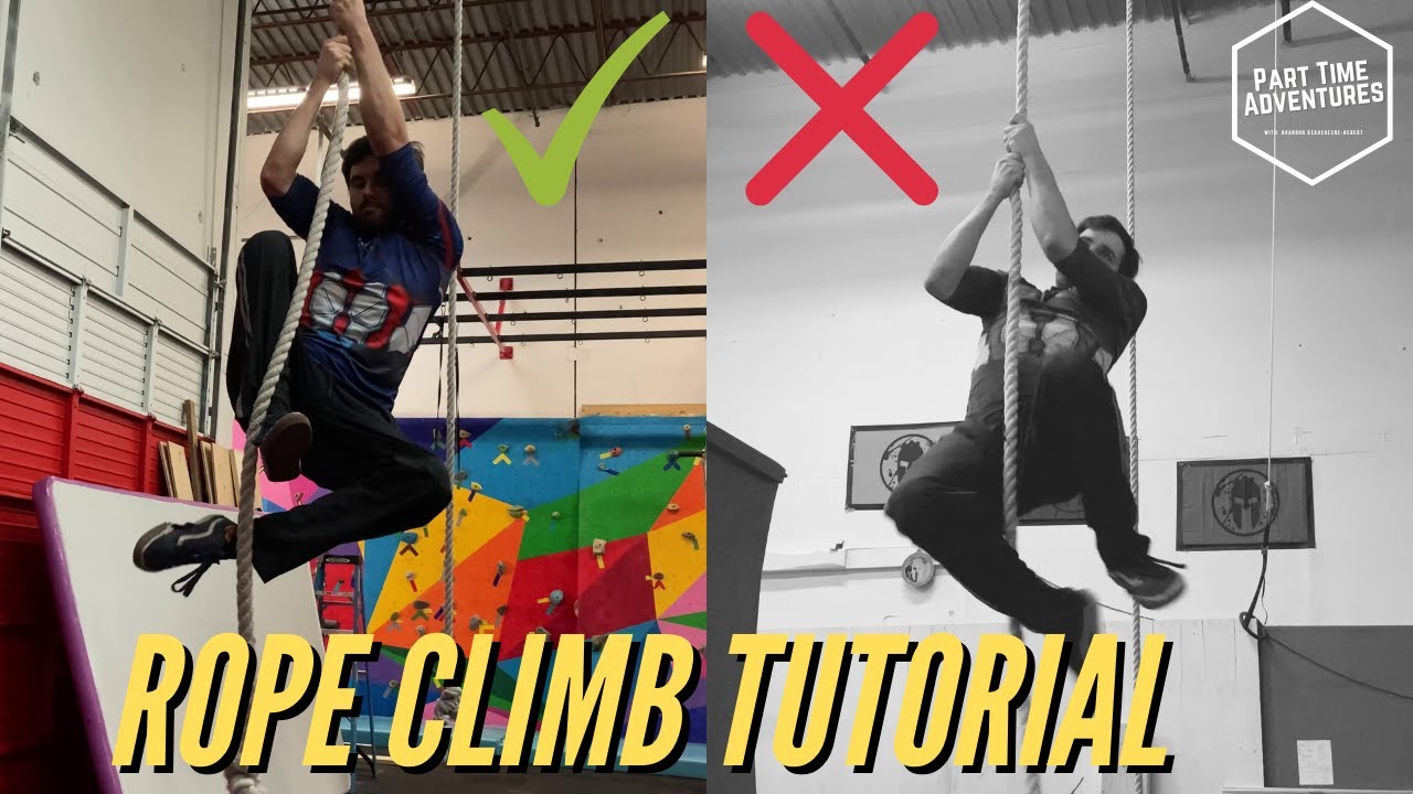 How To Rope Climb (S-Hook and J-Hook)