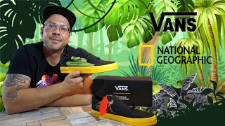 🦥 🐍Vans Oldschool X National Geographic 🐸 | Unboxing | Review & On Feet | Deutsch