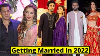 New List Of 15 Bollywood Actors and Actresses Who Are Secretly Getting Married In 2022 - Salman Khan