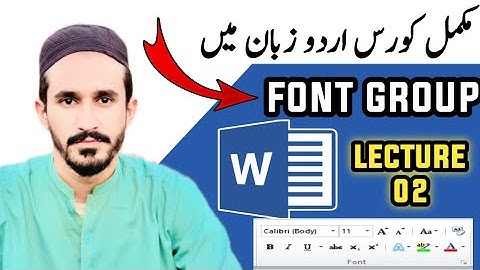 Mastering MS Office Home Tab: Font Group Explained | MS Word Formatting Tips