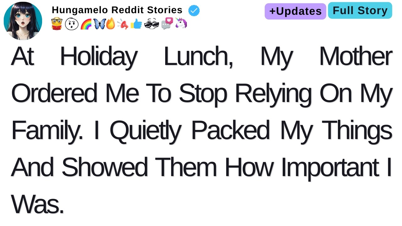 My Own Mother Cut Me Off. I Walked Out And Let Silence Do The Rest.