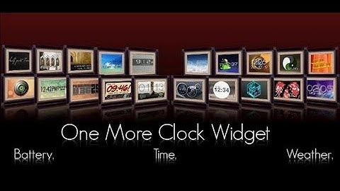 App Review: One More Clock Widget