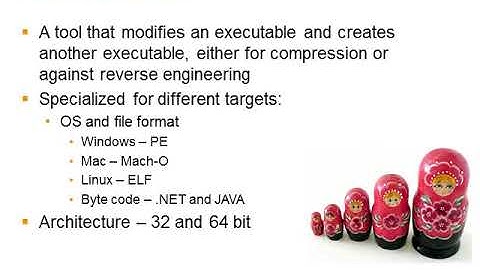 Software protection: Packers and the 3rd generation Sentinel Envelope