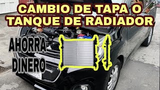 CAMBIO DE TAPA O TANQUE DE RADIADOR BEAT SPARK