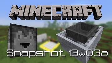 Minecraft Mods - Snapshot 13w03a! Droppers, Minecarts With Hoppers & More! 1.5 Update