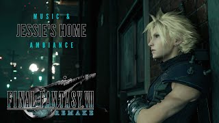 Final Fantasy 7 Remake | Jessie's Theme | Music & Ambience ASMR