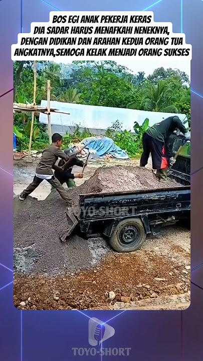 BOSS EGI, THE CHILD OF A HARD WORKER, IS AWARE THAT HE HAS TO PROVIDE FOR HIS GRANDMOTHER #shorts...