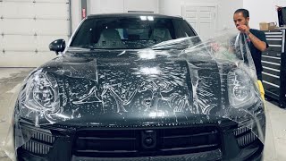 Porsche Macan GTS  PPF application on a Hood