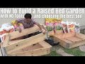 How to Build a Raised Bed Garden with No Tools & Choose the Best Soil