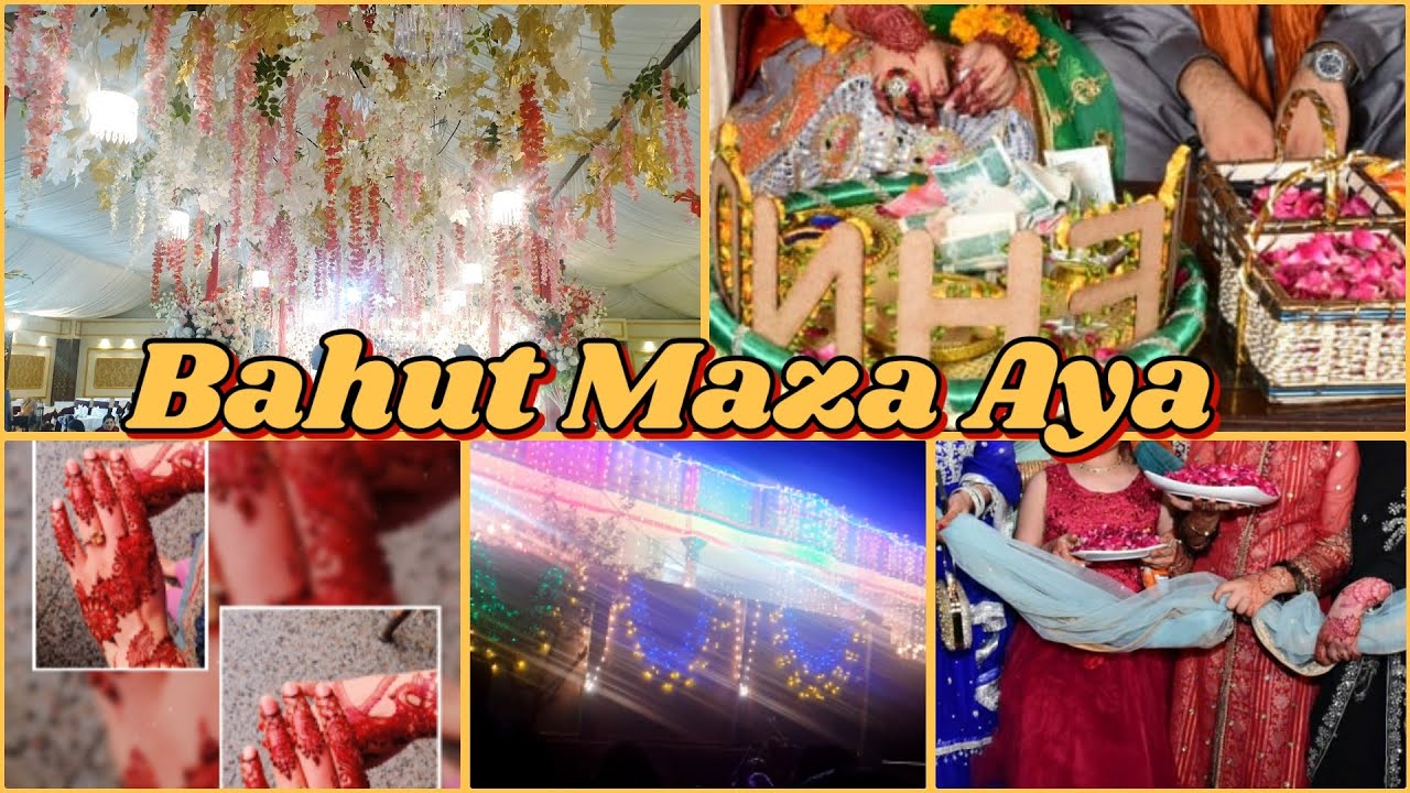 Mehndi,Barat,walima wedding in pakistan shadi vlog punjabi Shadi