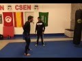 Wolf combat team luca cozzi training with coach wolf